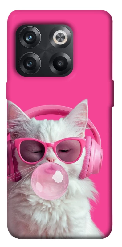 Чехол на OnePlus 10T Pink kitty фото 1 из 1