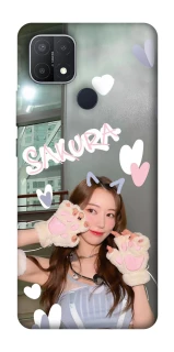 Чохол на Oppo A15s / A15 Sakura - LE SSERAFIM фото 1 з 1