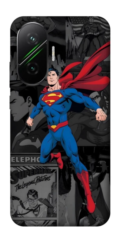 Чохол на Xiaomi Poco F7 superman comics фото 1 з 1