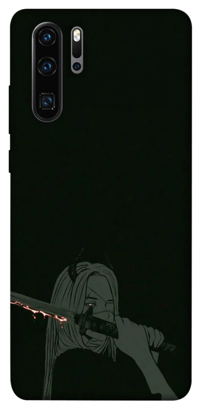 Чехол на Huawei P30 Pro Человек-Бензопила фото 1 из 1