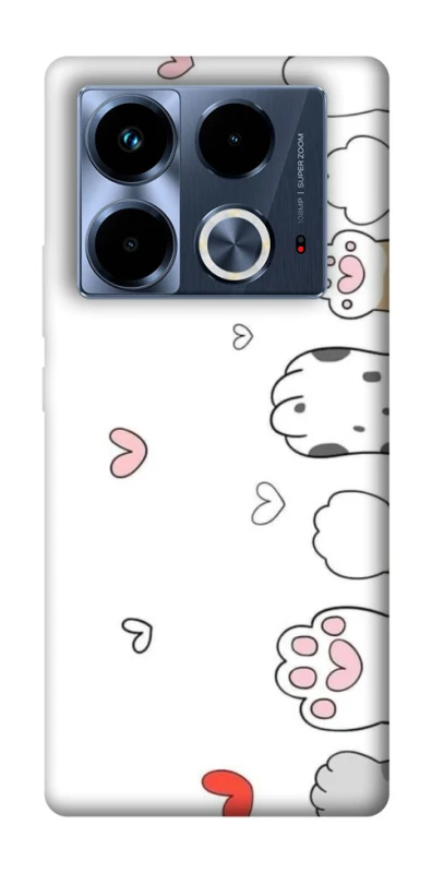 Чехол на Infinix Note 40 4G Paws фото 1 из 1