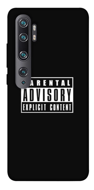 Чохол на Xiaomi Mi Note 10 / Note 10 Pro / Mi CC9 Pro Parental Advisory Label фото 1 з 1