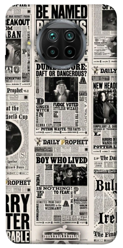 Чохол на Xiaomi Mi 10T Lite / Redmi Note 9 Pro 5G Harry Potter newspaper фото 1 з 1