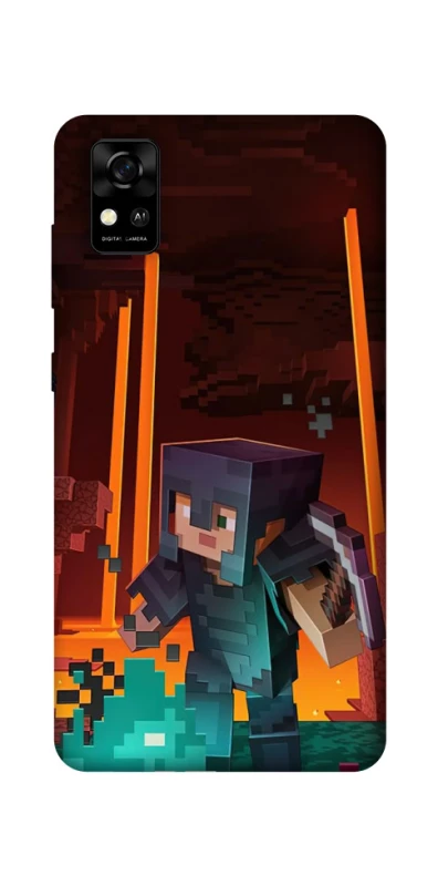 Чохол на ZTE Blade A31 Minecraft game adventure фото 1 з 1