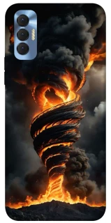 Чехол на TECNO Spark 8P Огненный торнадо фото 1 из 1