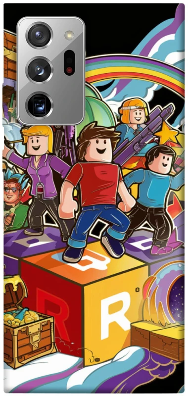 Чохол на Samsung Galaxy Note 20 Ultra Roblox family фото 1 з 1