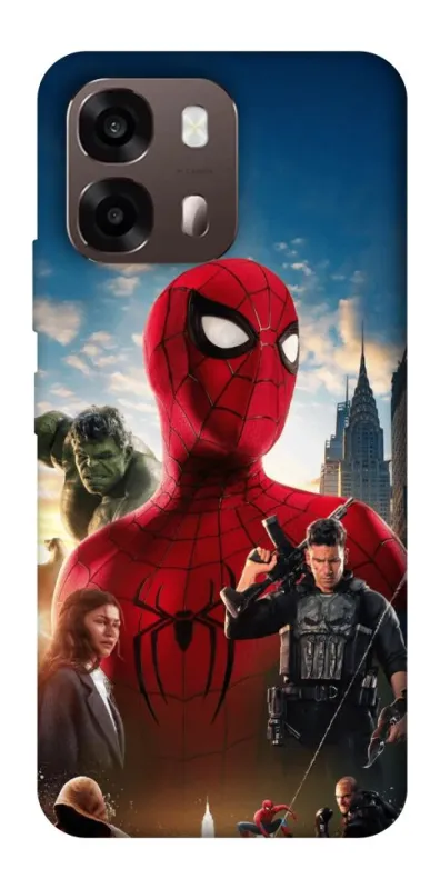 Чехол на Oppo A6 Spider Man ver.2 фото 2 из 2
