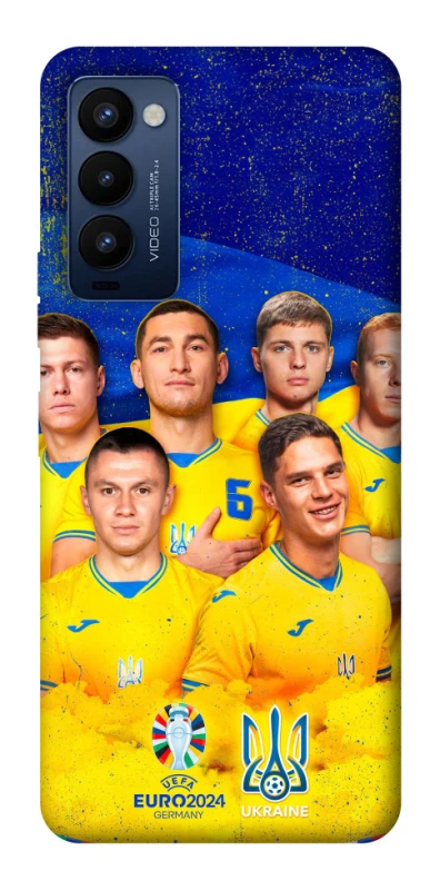 Чехол на TECNO Camon 18 Pro Сбоная Украины v2 фото 1 из 1
