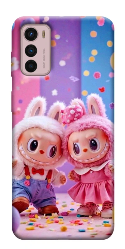 Чохол на Motorola Moto G42 Labubu twins ver.3 фото 1 з 1