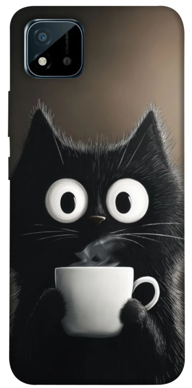 Чохол на Realme C20 morning cat фото 1 з 1