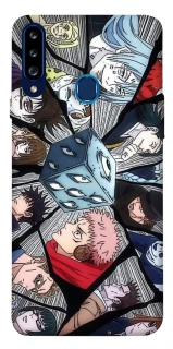 Чехол на Samsung Galaxy A20s jujutsu kaisen v4 фото 1 из 1