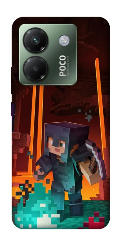 Чохол на Xiaomi Poco M7 pro 5G Minecraft game adventure фото 1 з 1