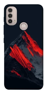 Чехол на Motorola Moto E40 Red mountain фото 1 из 1