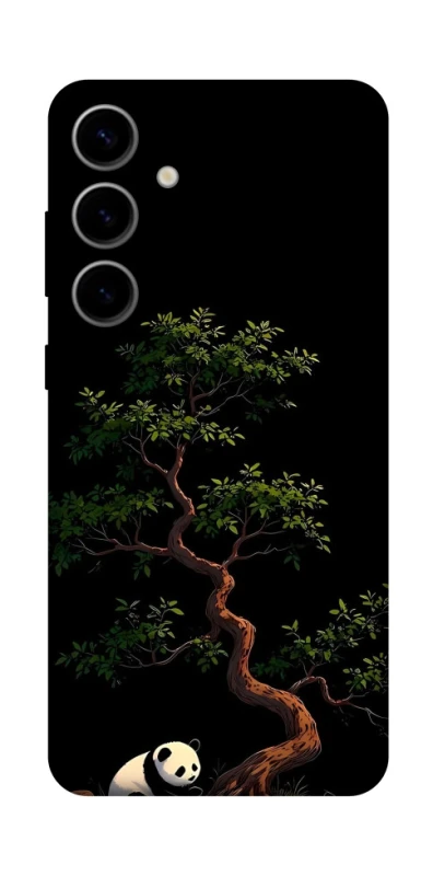 Чехол на Samsung Galaxy S25 Panda and tree фото 1 из 1