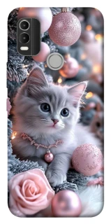 Чохол на Nokia C21 Plus Christmas Kitty фото 1 з 1