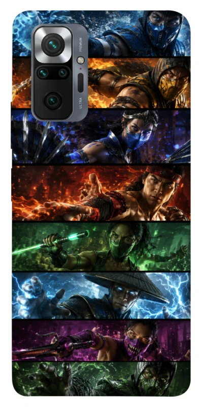 Чохол на Xiaomi Redmi Note 10 Pro Mortal Kombat ver.2 фото 1 з 1