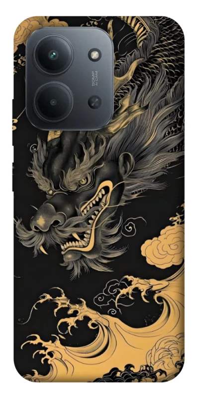 Чохол на Xiaomi Redmi 15C (EU) gold dragon фото 1 з 1