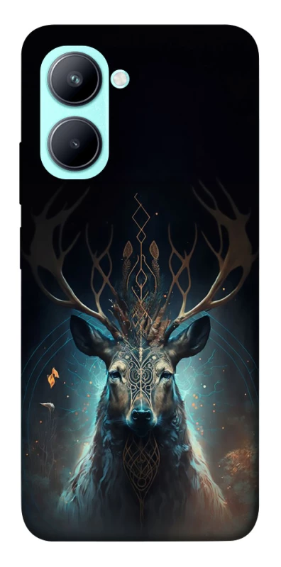 Чехол на Realme C33 Скандинавский олень v2 фото 1 из 1