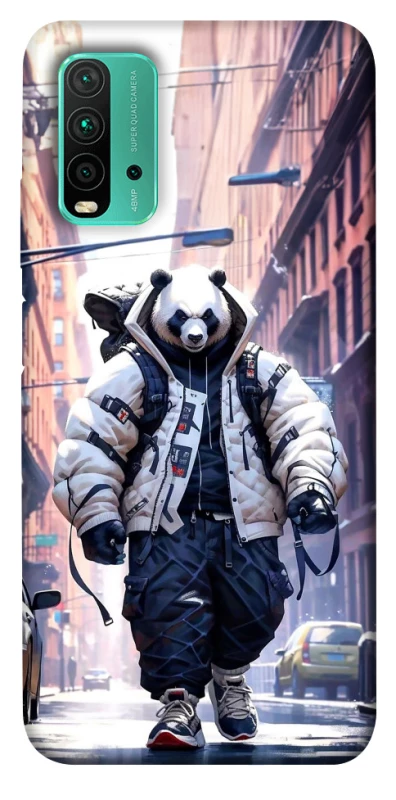 Чохол на Xiaomi Redmi Note 9 4G / Redmi 9 Power Панда кур'єр фото 1 з 1