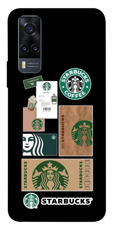 Чохол на Vivo Y31 Starbucks coffee фото 1 з 1