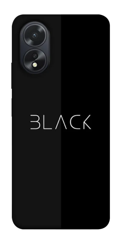 Чохол на Oppo A38 Black фото 1 з 1