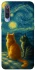 Чохол на Xiaomi Mi 9 Cats under the stars фото 1 з 1