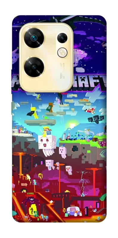 Чехол на Infinix Zero 30 4G Minecraft world фото 1 из 1