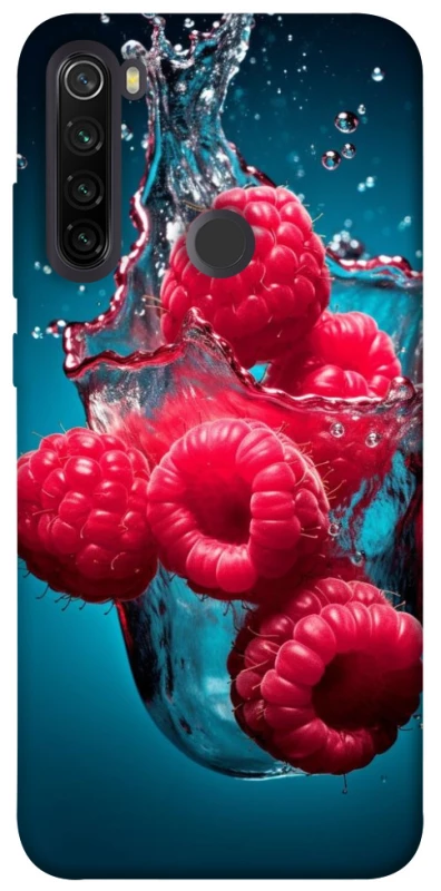 Чохол на Xiaomi Redmi Note 8T Малинка у воді фото 1 з 1