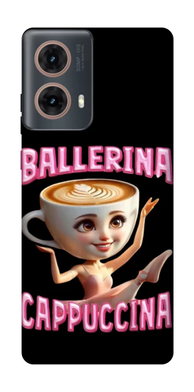 Чохол на Motorola Moto G85 Ballerina Capuchina фото 1 з 1