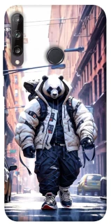 Чохол на Huawei P40 Lite E Панда кур'єр фото 1 з 1