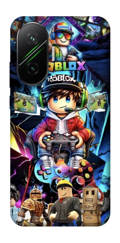 Чехол на Xiaomi Poco F7 Roblox collage ver.4 фото 1 из 1