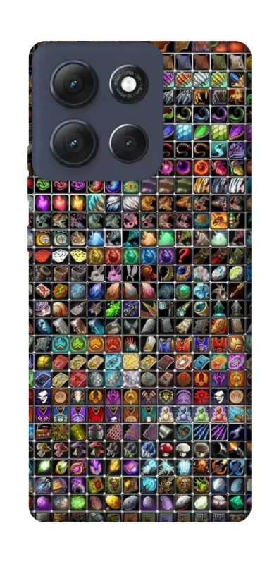 Чехол на Motorola Moto G86 Power Inventory menu ver.1 фото 1 из 1