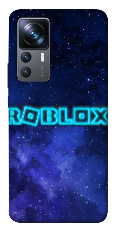 Чохол на Xiaomi 12T / 12T Pro Roblox Space Logo Blue фото 1 з 1