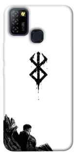 Чохол на Infinix Hot 10 Lite berserk white фото 1 з 1