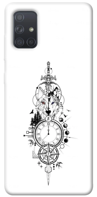 Чехол на Samsung Galaxy A71 Tattoo ver.8 фото 1 из 1