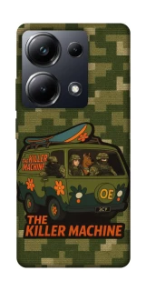 Чохол на Xiaomi Poco M6 Pro 4G Funny machine фото 1 з 1