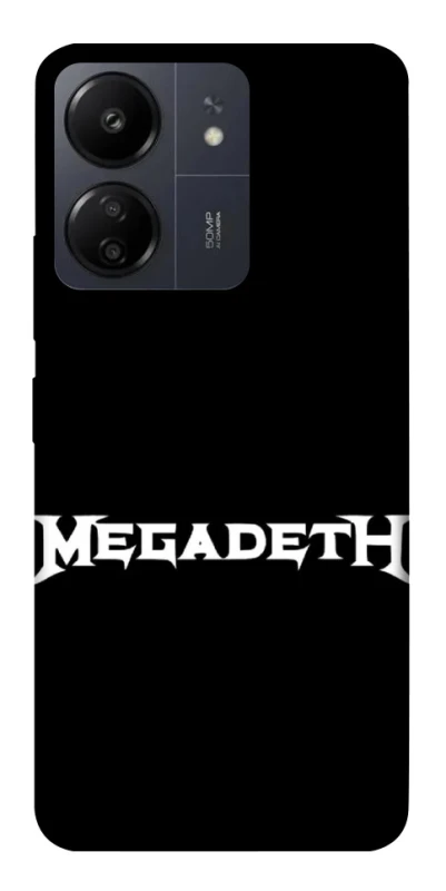 Чехол на Xiaomi Poco C65 Megadeth logo фото 1 Чехол на Xiaomi Poco C65 Megadeth logo фото 1 из 1