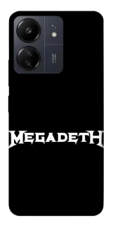 Чохол на Xiaomi Redmi 13C Megadeth logo фото 1 з 1