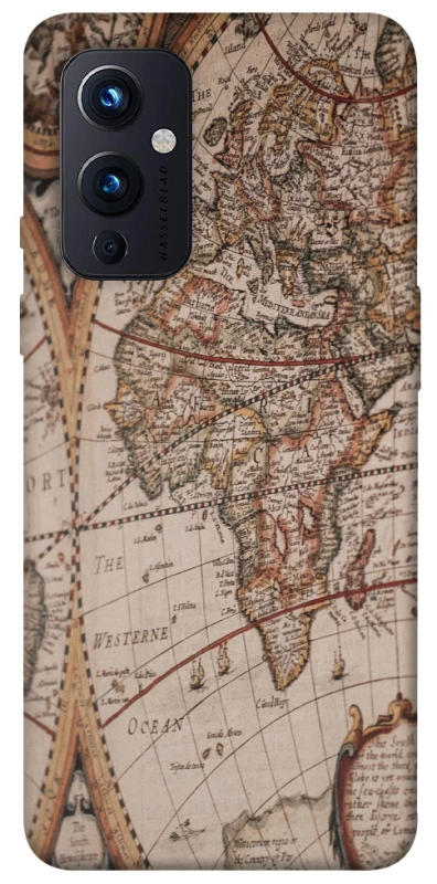 Чохол на OnePlus 9 Карта подорожей фото 1 з 1