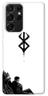 Чохол на Samsung Galaxy S21 Ultra berserk white фото 1 з 1