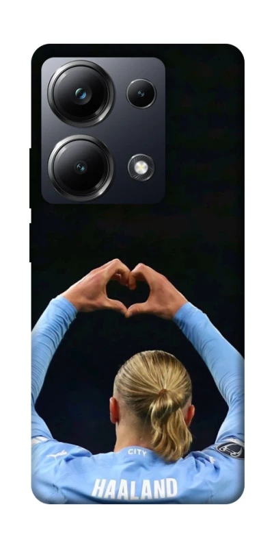 Чехол на Xiaomi Poco M6 Pro 4G Erling Haaland V2 фото 1 из 1