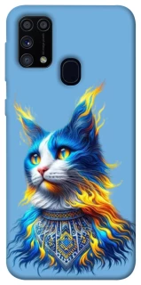 Чохол на Samsung Galaxy M31 Кіт патріот фото 1 з 1