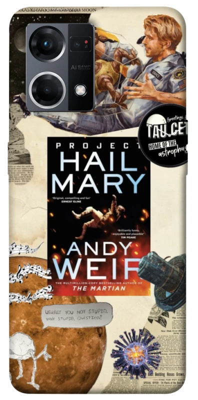 Чохол на Oppo Reno 7 4G Project Hail Mary ver.2 фото 1 з 1