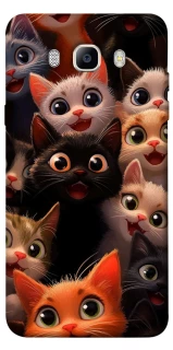 Чохол на Samsung J510F Galaxy J5 (2016) happy cats фото 1 з 1