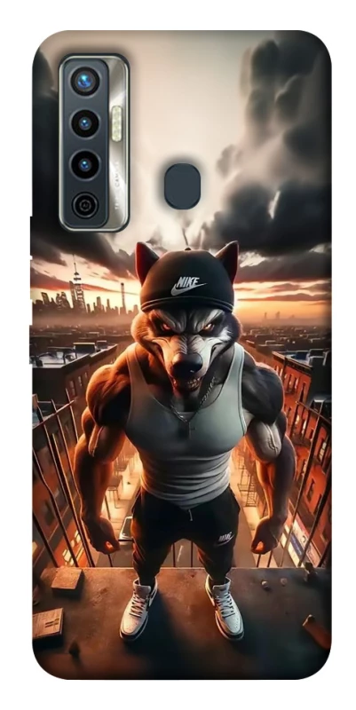 Чехол на TECNO Camon 17 Волк фото 1 из 1