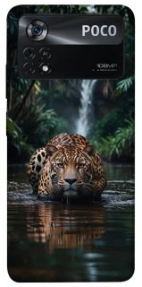Чохол на Xiaomi Poco X4 Pro 5G Leopard in water фото 1 з 1
