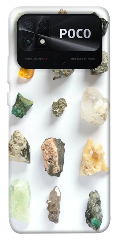 Чехол на Xiaomi Poco C40 Коллекция кристаллов фото 1 из 1