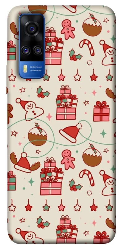 Чохол на Vivo Y51a Новорічний v14 фото 1 з 1