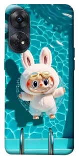 Чехол на Oppo Reno 8T 4G Labubu in the pool ver.2 фото 1 из 1