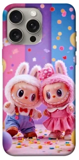 Чехол на Apple iPhone 15 Pro Max (6.7") Labubu twins ver.3 фото 1 из 1